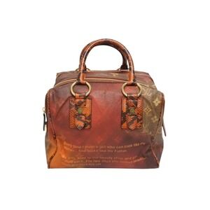 LOUIS VUITTON Richard Prince Jokes Man Crazy handbag Rouge